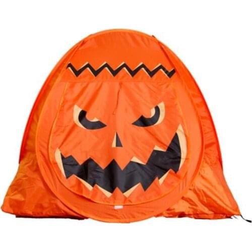 120*120*95cm Children Play Tent Game House Indoor Outdoor Playhouse Halloween Pumpkin Tent for Kids Birthday Gifts