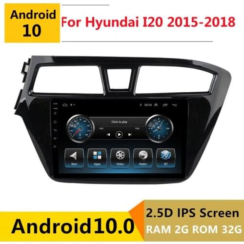 2G RAM Android car stereo for Hyundai I20 2015 2016 2017 2018 audio auto radio stereo navigation