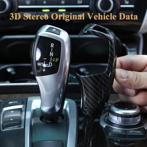 Auto Interior ABS Gear Shift Cover Decoration Stickers For X5 X6 2015-2018 3 Series GT 2013-2019 Car Styling Accessories