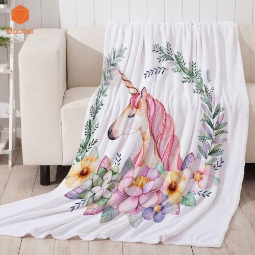 BaoBei Microfiber Blankets For Sofa