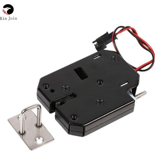 DC-12V Electrical Lock Picks Latch Electromagnetic Lock For Electronic Locker Smart Cabinet Lock