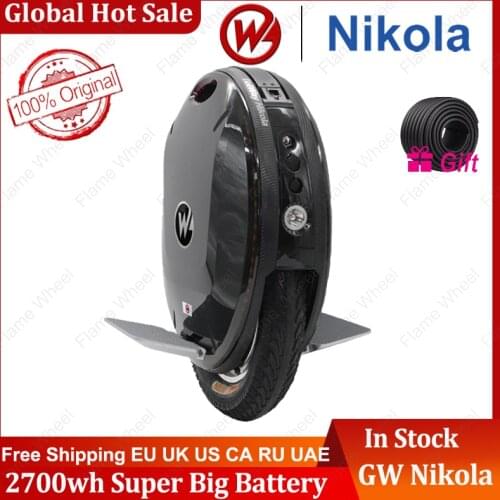2021 Gotway Nikola Plus Electric Unicycle 100V 2700WH 1800WH Max Speed 60km/h Max Mileage 230km Monowheel E-Wheel