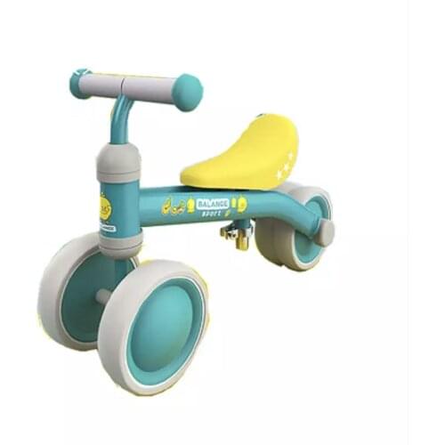 Jizha Childrens Balance Scooter No Pedal Roller Scooter Children Baby Sliding Walker Scooter Children