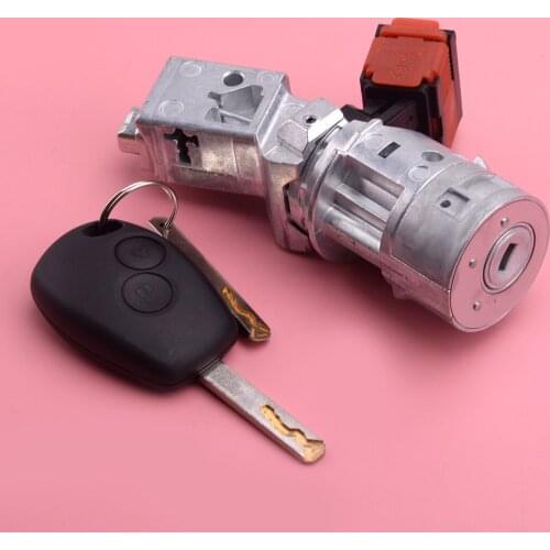 Car Ignition Lock Barrel Switch Keys 7701208408 Fit For Renault Master Trafic Vauxhall Vivaro Nissan NV400 8200214168