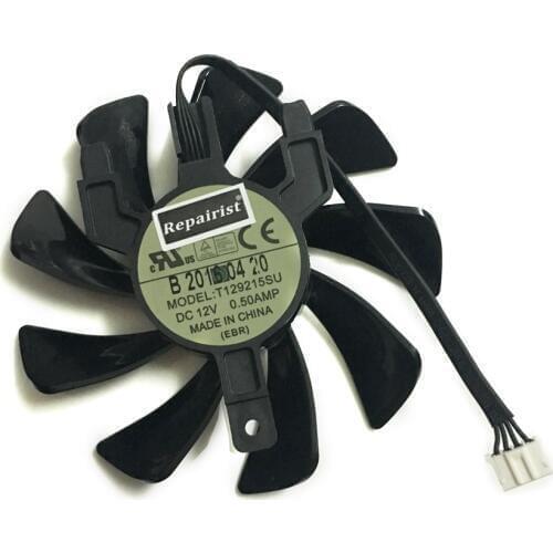 Sapphire R9-370 RX570 GPU Cooler Video Cards Fan For Radeon R9 370 1024SP 4G/2G V2 OC VGA Graphics Card Cooling