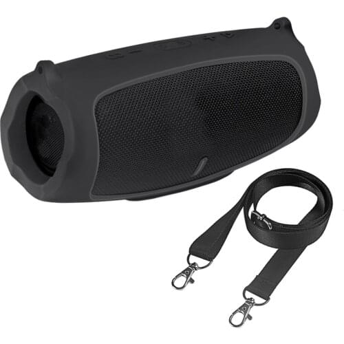 Top Deals Silicone Protective Case Cover for JBL Charge 5 Speaker Portable Mountaineering Silicone Case Cover Protector Speaker