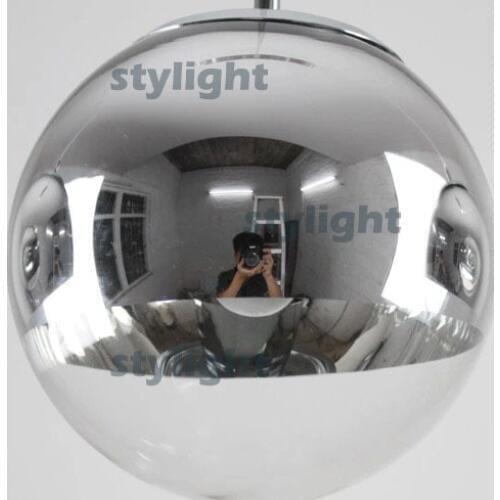 Diameter 35cm Diameter 40cm Dinning room living room bar light chandelier Mirror Ball pendant lamp Modern glass suspension light