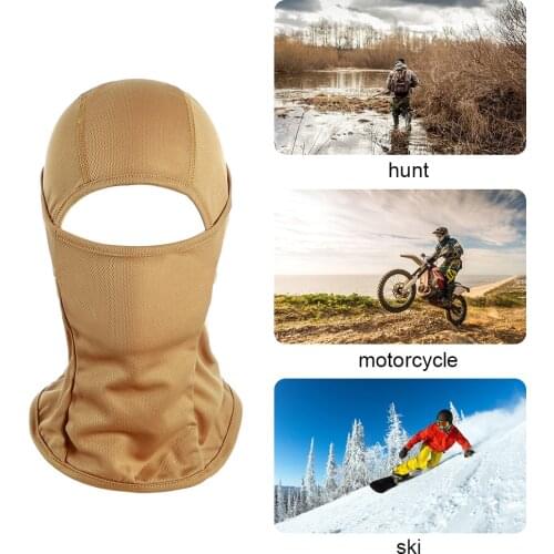 Ski Cycling Full Face Cover Winter Neck Head Warmer Bike Windproof Bandana Scarf Camouflage Military Hunting Tactical Balaclava