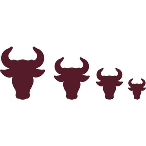 Bull head modeling,cookie cutting mold, 3D design, cake decoration, soft candy tools