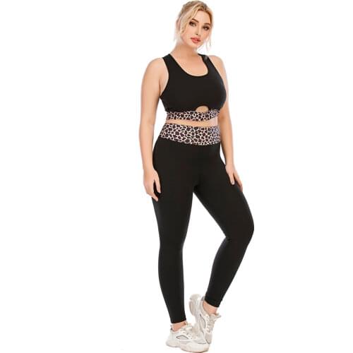 2021 New Women Plus Size Yoga Gym Fitness Suits Sportswear Sportsuits For Female Tracksuit Sport Running Sets Wear Big Large