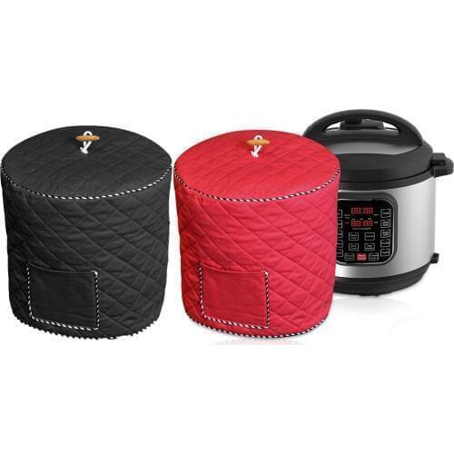 Home Kitchen Dustproof Anti-static Dust Cover Protective Cover with Front Pocket for 56 Qt Instant Pot Pressure Cooker Air Fryer