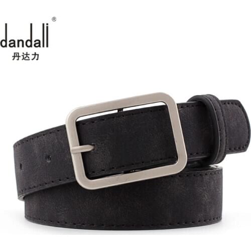 2019 Hot Fashion Women Belts Leather Metal Pin Buckle Waist Thin Belts For Women Luxury Designer Brand Elegant Female Belt