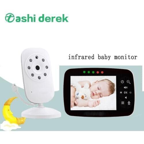 Baby Monitor 3.2 Inch BeBe Baba Electronic Babysitter Radio Video Nanny Camera Infrared Temperature Monitoring Security Camera