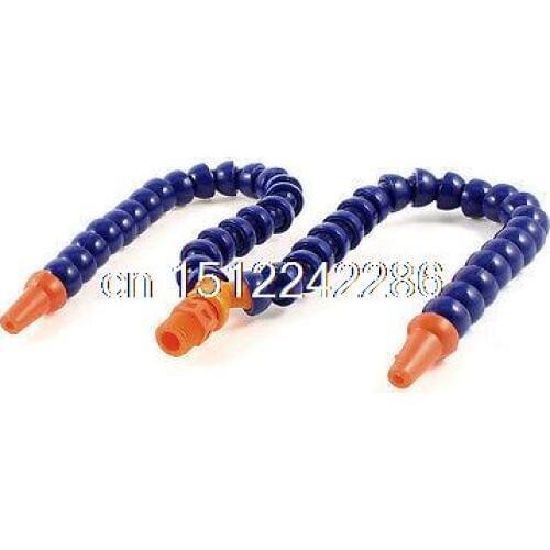 0.5" Dia Thread Y Shape Splitter Flexible Water Oil Coolant Pipe 30cm Long