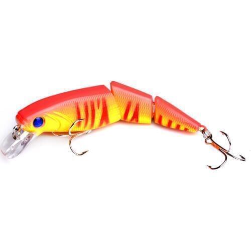 1pc 10.5cm 14g hard plastic jointed minnow fishing lures wobblers artificial lifelike swimbaits pesca fishing tackles