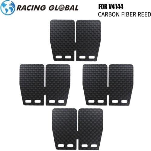 ALCON-Racing V4144-1 Intake Reed Valve Carbon Fiber Reed Plate For Yamaha YFZ350 Banshee350 RX135 RXZ135 YZ125 DT175 RD350