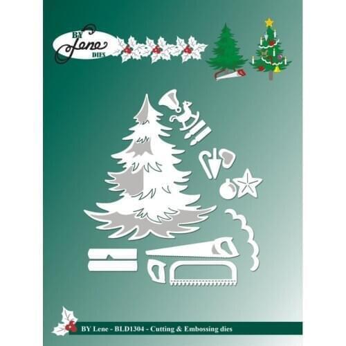 AliliArts Metal Cutting Dies Christmas Tree diy Scrapbooking Photo Album Decorative Embossing PaperCard Crafts Die 2020