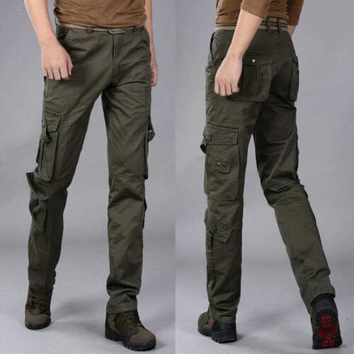 More than 2021 men loose straight overalls pocket leisure youth joker cargo pants