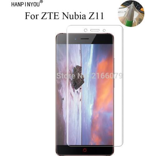For ZTE Nubia Z11 5.5" Soft TPU Front Full Cover Screen Protector Transparent Protective Film + Clean Tools