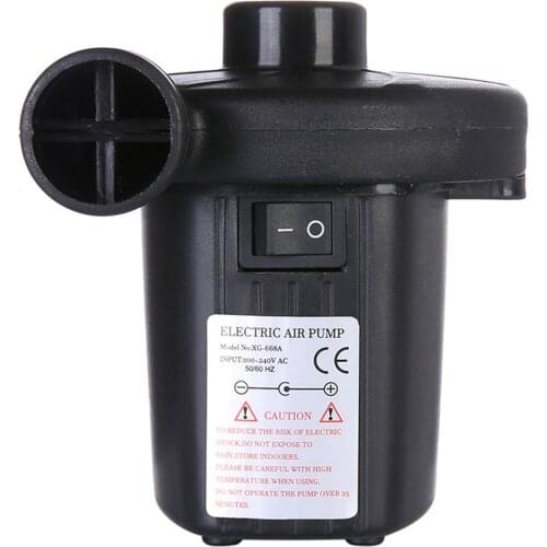 220V 12V Electric Inflatable Pump Quick Air Filling Compressor With 3 Nozzles For Car Camping Life Buoy Boat Cushion Home Use