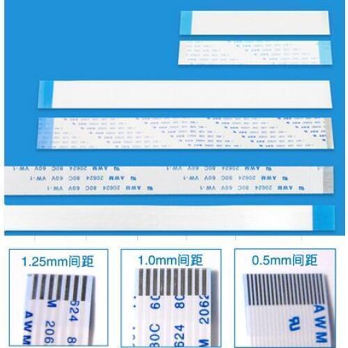 FFC Cable 26P 0.50mm Pitch Jumper, Opposite Side Contacts (Type B), 26 Circuits, 200mm Cable Length,China-made