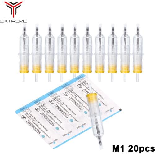 20 PCS Boxed Sterilized Standard Magnum M1 Tattoo Cartridge Needles Permanent Makeup Accessories