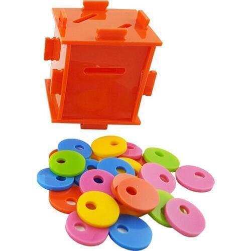 Bird Intelligence Training Toy Puzzle Building Blocks Parrot Chew Toy for Bird Macaw Budgies Parakeet Cockatoo