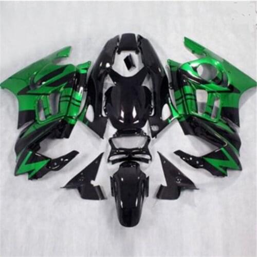High quality Fairings set for HONDA CBR 600 F3 1995 1996 green black fairing body kits cbr600 95 96