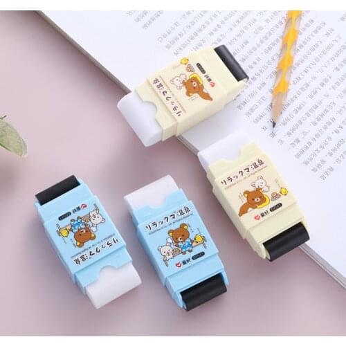 Creative Kawaii Multifunctional Three-in-one Rubber Pencil Sharpener Cute School & Office Supplies accessories