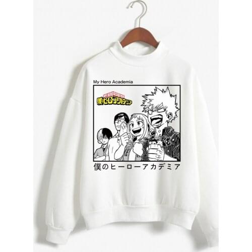 Hot My Hero Academia Hoodies Men Women Hip Hop Sweatshirt Anime Hoodies Tops Sweatshirts Clothes