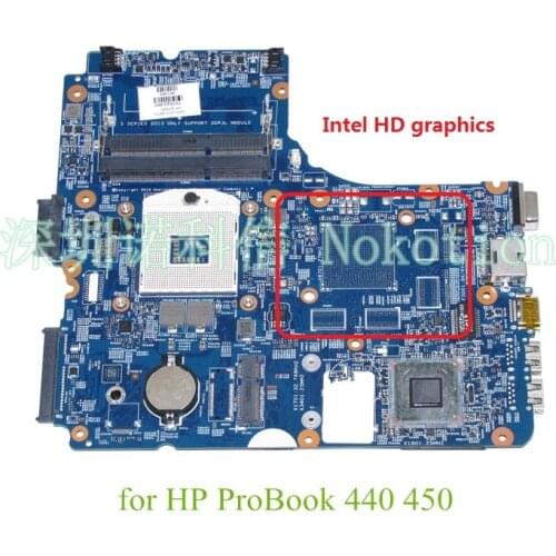 NOKOTION Fiji MB 12238-1 48.4YZ34.011 721523-001 Laptop Motherboard For HP Probook 440 450 HD4000 DDR3 Mainboard