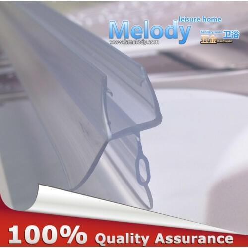 Me-309D2 Bath Shower Screen Rubber Big Seals waterproof strips glass door Bottom seal length:700mm gap10-17mm