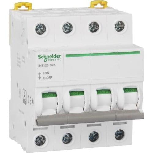 IINT125 32A 4P A9S68432 4P | 32A | 230/400VAC IINT125 miniature isolation switch