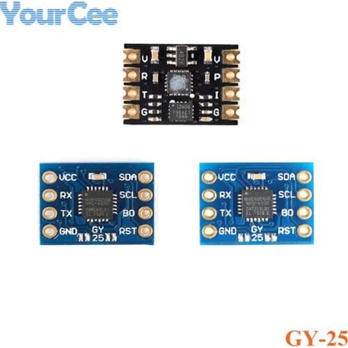GY-25 MPU6050 Gyroscope Acceleration Angle Tilt Sensor Module Serial Port IIC I2C GY 25 GY-25Z GY-25T Sensor Module