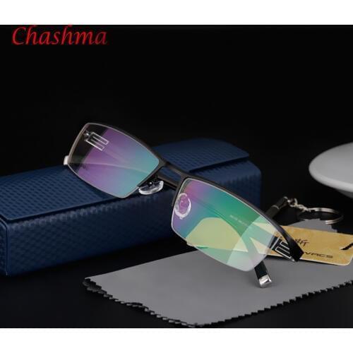 Titanium fashion frame glasses men eyeglasses frames prescription glasses original oculos de grau eyeglasses frame glasses brand
