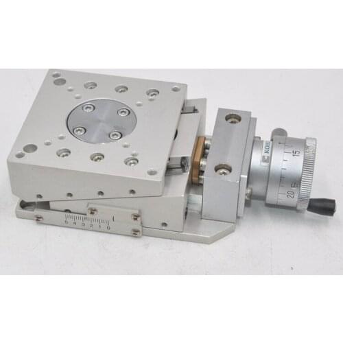Z axis 70 * 70mm kohzu ZM07A-C6C manual high-precision lifting displacement slide optical fine-tuning platform