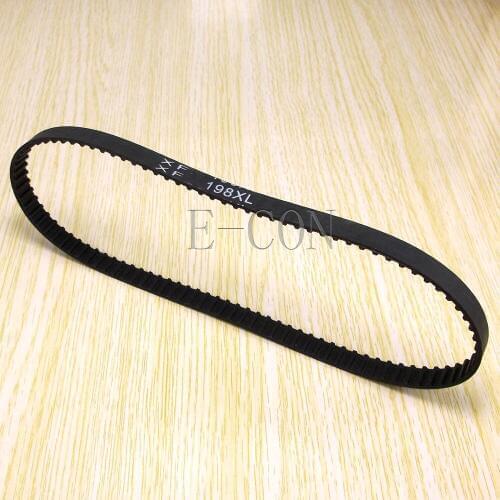 1pcs 198XL Timing Belt L039 99teeth Width 0.39inch(10mm) XL Positive Drive Pulley for CNC Stepper Motor and Engraving Machine