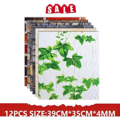 Newly Designed Self-Adhesive Wall Stickers Bedroom Living Room Foam Wallpaper Waterproof 3D Wallpaper For Home Decoration