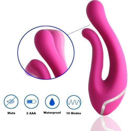 Silicone 10 Speeds Finger Vibrators for Women G Spot Clitoris Massage Sex Products Couple Anal Dildo Vibrator Sex Toys for Women