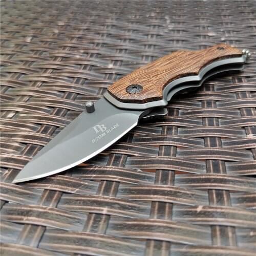 58HRC Folding Knife Tactical Hunting Blade Multi High Hardness Military Pocket Knives for Outdoor Survival, Camping and EDC