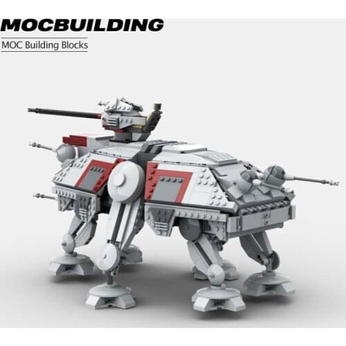 MOC AT-TE Space Walker Model Space Series Wars Building Blocks Bricks DIY Assembly Toys Kids Movie CollectionChristmas Gifts