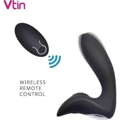 Vibrator for Men Couples Wireless Remote Control Vibrator Sex Toys Prostate Massager Stimulator Vibrating Massage For Men Gay