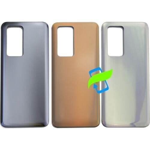 Battery Back Cover For Huawei P40 Pro Rear 3D Glass Back Housing Door Case For Huawei P40 Pro P40Pro Battery Back Cover