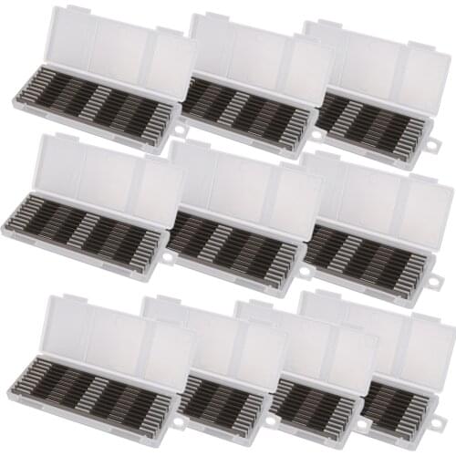 100Pcs 82mm Carbide Planer Blade 82x5.5x1.2mm Reversible Wood Planer Knife for Woodworking Machinery Parts