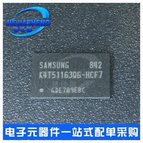 5pieces K4T51163QG-HCF7 :FBGA