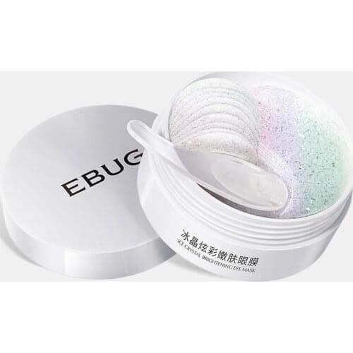 60PCS/Box Seaweed Eye Mask Natural Whitening Moisturizing Gel Eye Patches Remove Dark Circles Anti Age Wrinkle Korean Cosmetics