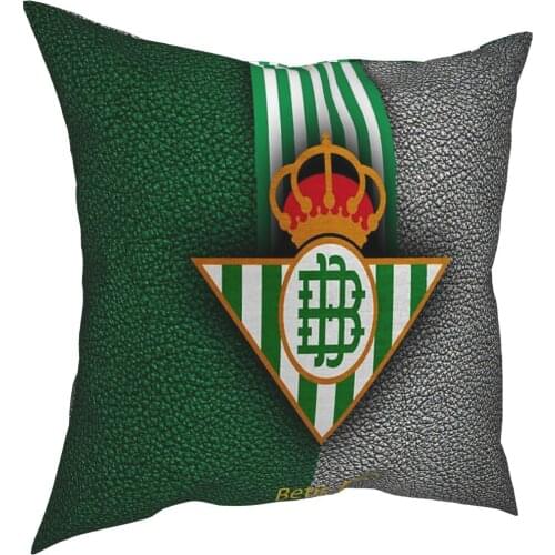 REAL BETIS Pillow Case Cover Cover Cushion 45X45 Pillowcase 30X50 Cushion Cover Blue