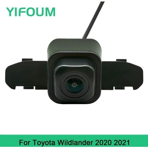 YIFOUM HD CCD Car Front View Parking Night Vision Positive Waterproof Logo Camera For Toyota Wildlander 2020 2021