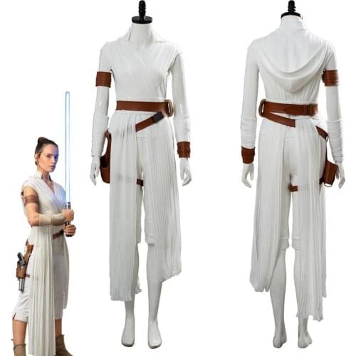 Star Cosplay 9 The Rise Of Skywalker Rey Cosplay Costume Halloween Costumes Adult Jedi Rey Costume Outfit Clothes