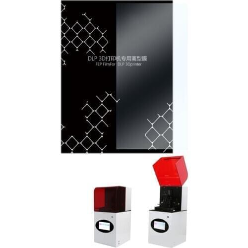 5pcs/set Light-curing Printer Release Film 0.1mm 5.5in LCD FEP Film for DLP 3D Printer Accessories Parts